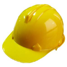 PE T Type Safety Helmet (Yellow) .